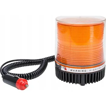 Autoelektronika Výstražný maják LED, oranžový, s magnet, 12-24V