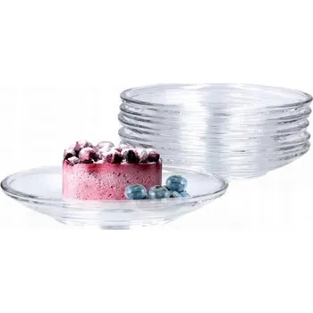 Podšálek Křeček , sklo podšálek, kulatý 6 ks