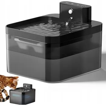 Miska pro psa FONTÁNA NAPÁJEČKA PRO KOČKY PSA MISKA NAPÁJEČKA AUTOMATICKÝ FILTR TICHÝ 2.2L