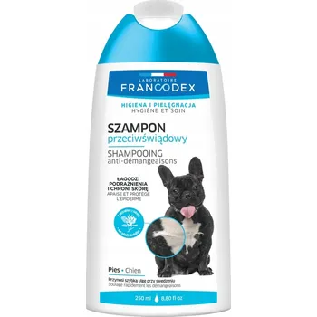 Kosmetika pro psa Francodex Šampon proti svědění Bez parabenů Proti svědění pro psy 250 ml