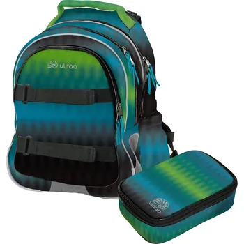 Set školních potřeb Školní batoh Ulitaa Ombre – 2dílný set (pro 3.–5. třídu)