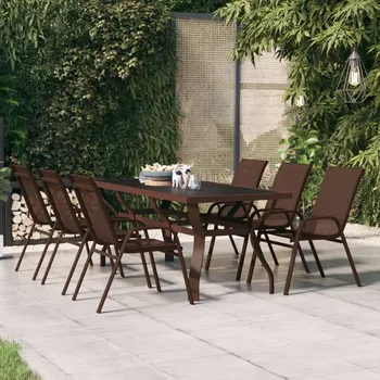 Jídelní stůl Stůl VidaXL kovový obdélníkový 180 x 80 x 70 cm