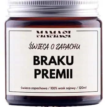 Svíčka Sójová vonná svíčka bez prémie MamasiCandle 1 ks