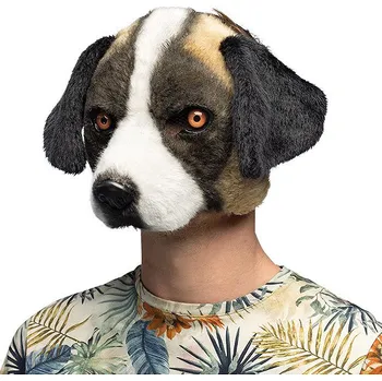 Karnevalová maska Boland Maska bernardýna plyšová