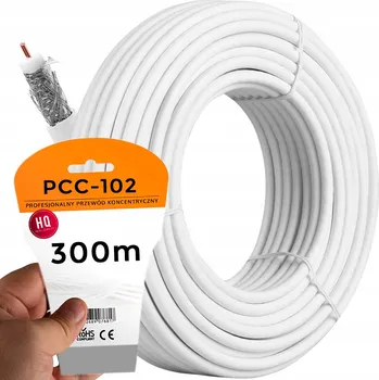 Anténní kabel KABEL ANTÉNNÍ KOAXIÁLNÍ KABEL PCC102 CU 300