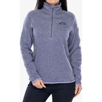 Dámská mikina Fleecová Mikina fleecový svetr Patagonia Better 1/4 Zip - betonově fialový XS