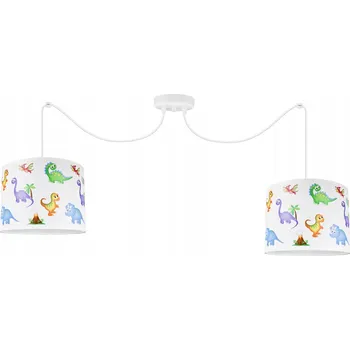 Závěsné stropní svítidlo PAVOUK se stínidlem DINO 2 - lustr do dětského pokoje