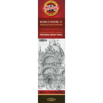 Grafitová tužka Tradiční tužka Koh-I-Noor 5H 12 ks