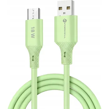 Náhradní díl pro mobilní telefon Kabel Forcell USB - microUSB typ B 1 m