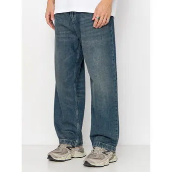 Pánské kalhoty Carhartt WIP Brandon (blue/worn used wash) S, modrá