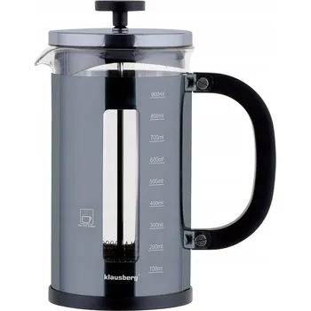 Příprava kávy Konvice french press Klausberg PREMIUM 1000 ml (4 šálky) KB7704