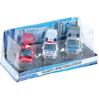 autíčko Sada 3 aut Hipo Autíčko Mini Van Privileged