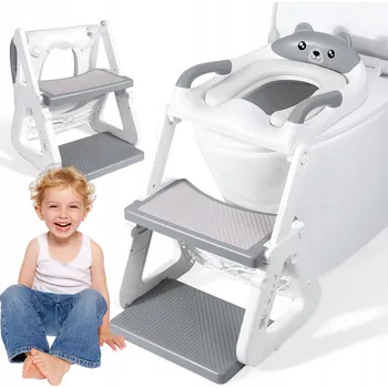 WC sedátko Nástavec na WC sedátko Bedee šedý