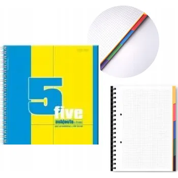 Sešit B5 s mřížkou TOP-2000, 100 listů