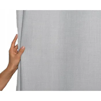 Obraz ZÁCLONY DO OBÝVÁKU ZATEMŇOVACÍ NA PÁSCE 250x130 STŘÍBRNÉ HAMPTON