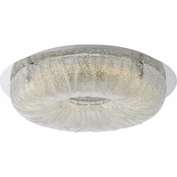 Kulatý Stropní Svítidlo Italux 52 x 13 cm stříbrná, šedá