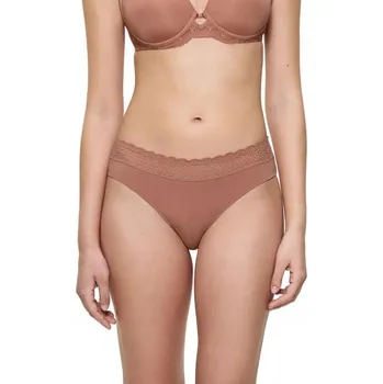Kalhotky Dámské BEZEŠVÉ KALHOTKY Kalhotky s krajkovými kalhotkami Triumph Feel of Modal Tai 36
