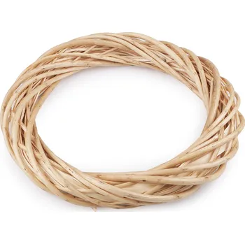 Věnec Proutěný věnec Ø40 cm Varianta: přírodní sv., Balení: 1 ks 54336/135867/250864