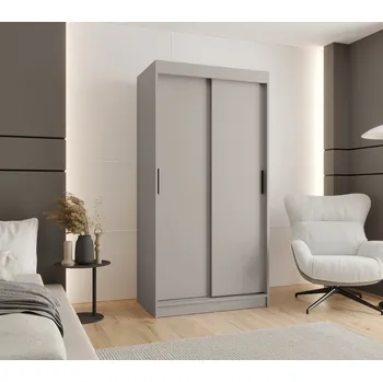 Šatní skříň Šatní skříň Abi Rubino T Rozměry: 100 cm, Barva korpusu + barva dveří: Kašmír