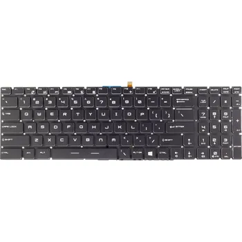 Náhradní klávesnice pro notebook Klávesnice pro notebook MSI GE62 GL62 GE72 WS60 GF62 GS60 s RGB podsvícením