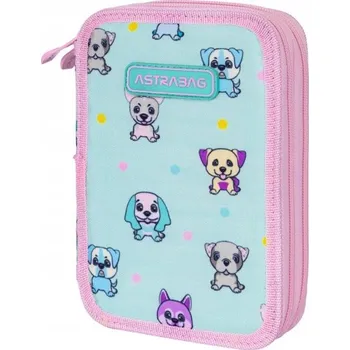 Penál Dvoupatrový penál AstraBAG PUPPIE´S WORLD, AC2, 503024002