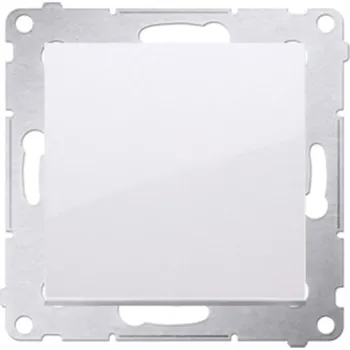 vypínač Jednopólový vypínač Klasik Kontakt Simon bílý DW1.01/11