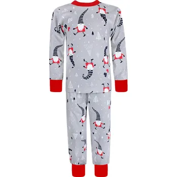 Chlapecké pyžamo V-Mart, Rostoucí vánoční pyžamo s dlouhým rukávem Skřítci 98