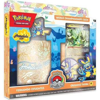Sběratelská karetní hra Pokémon TCG World Championship Deck 2024 - Iron Thorns - Fernando Cifuentes