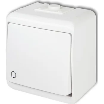 vypínač Jednopólový spínací vypínač Karlik WHE-4 bílý