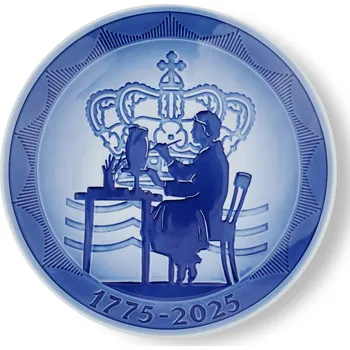 Talíř Royal Copenhagen Porcelánový talíř Blue Collectibles Anniversary Ø 18 cm
