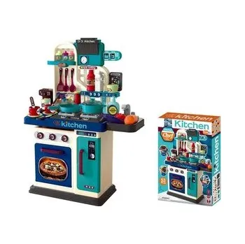 Dětská kuchyňka Kuchenka ze światłem i dźwiękiem niebieska