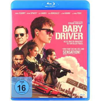 Blu-ray film Baby Driver Blu-ray disk