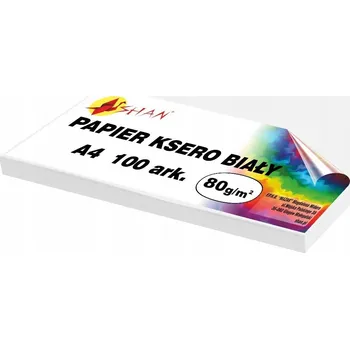 Papír Bílý papír 100 listů A4 80g