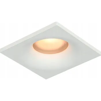Bodové svítidlo Zapuštěné svítidlo 8,5 x 8,5 cm 1x GU10 IP44 bílá ITALUX Naru DL-61903-IP44-WH
