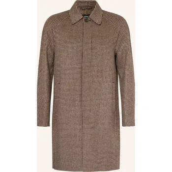 Pánský zimní kabát Reiss Pánský Kabát Morpeth, hnědá / černá, 52