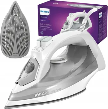 Žehlička Napařovací Žehlička Philips Iron DST5010/10 2400 W, 160 g, s žehlicí plochou SteamGlide