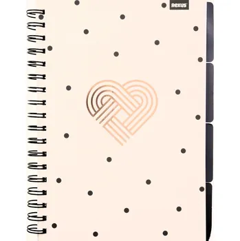 Kroužkový Blok B5 Beniamin, 96 listů, měkká vazba