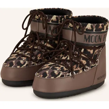 Dámské tenisky Moon Boot Dámské Moon Boots Icon Low, hnědá / žlutá / černá, 42