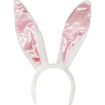 Karnevalový doplněk Boland Uši zajíce na čelence XL