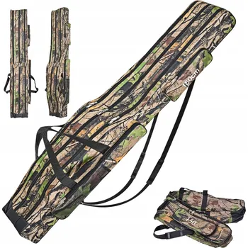 Pouzdro na rybářské vybavení TAŠKA NA ULOŽENÍ PRUTU, SKLÁDACÍ RYBÁŘSKÝ BOX O DÉLCE 150 CM