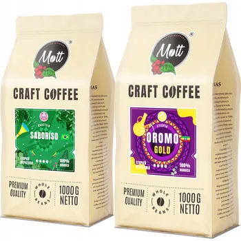 Káva Káva zrnková Arabica Mott Coffee 2000 g