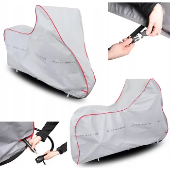 Plachta na motorové vozidlo Obal na motorku XL 240x127 Voděodolná plachta UV Practic PAS