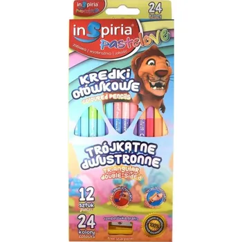 Kresba Pastelky pastelky Inspiria 12 ks
