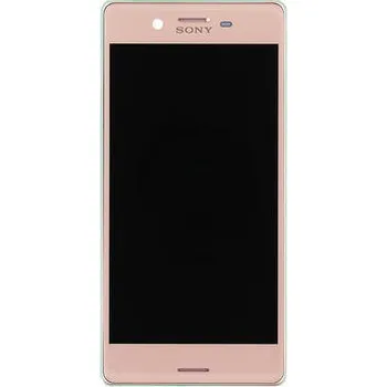 Přední kryt Sony Xperia X F5121 Rose růžový LCD dotyková deska originální
