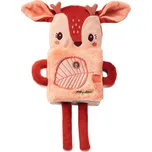 Plyšák / Usínáček s knížkou na bříšku a svítícím obrázkem - jelínek Stella