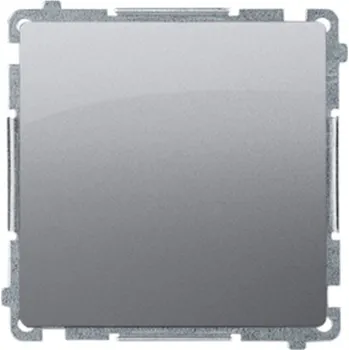 vypínač Jednopólový vypínač Klasik Simon stříbrný BMW1.01/21