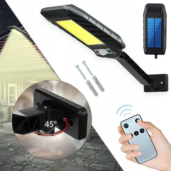 Venkovní osvětlení SOLÁRNÍ LAMPA LED SE SENZOREM POHYBU ZAHRADNÍ LAMPA S OVLADAČEM LED LAMPA