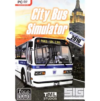 Počítačová hra City Bus Simulator 2010 PC (Simulátor městského autobusu 2010) PC