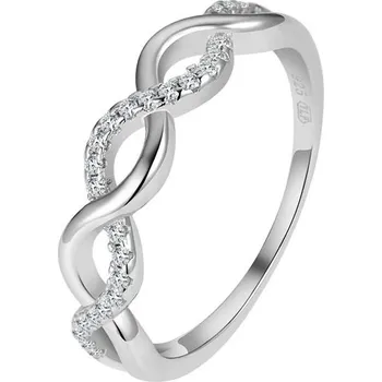 Prsten Stříbrný prsten propletený (1,75 g, 52)