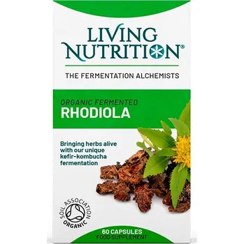 Living Nutrition | Fermentovaná rozchodnice/ rhodiola anti - stres, deprese, úzkost, strach - 60 kapslí